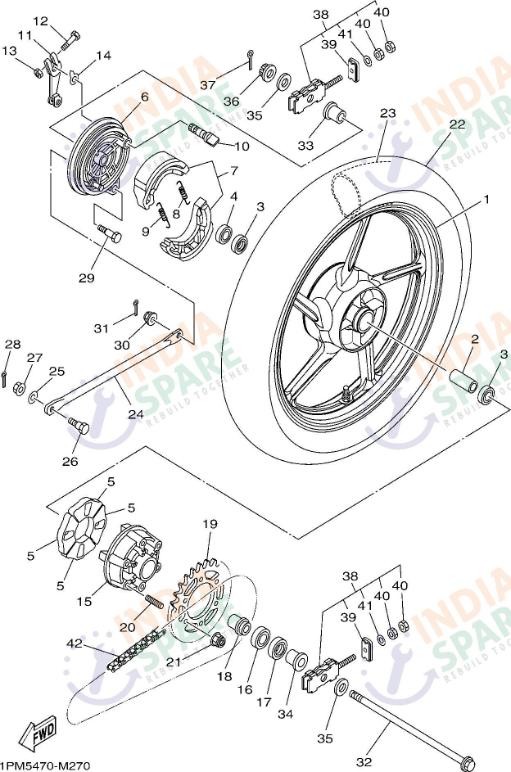 REAR WHEEL